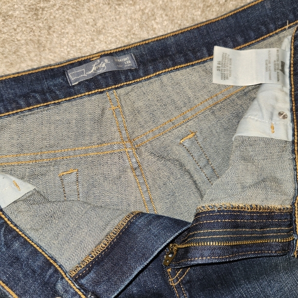 Levi's Blue Straight Leg Jeans Classic Denim - Picture 2 of 5